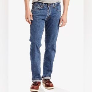 Mens 505 Regular Straight Fit Non Stretch Jeans W34 L30